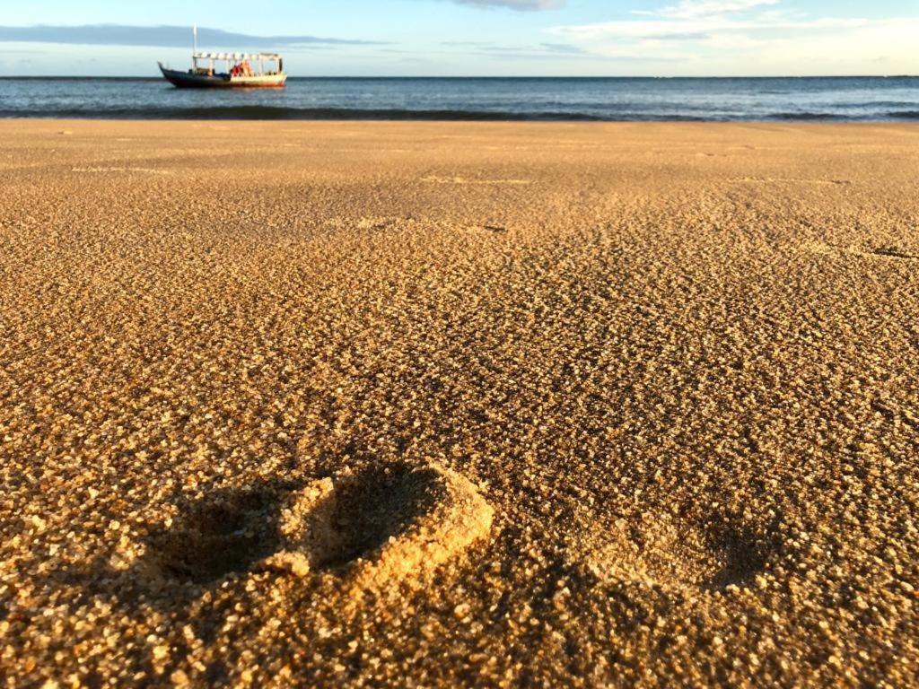 Pousada Outeiro Praia do Espelho Buitenkant foto